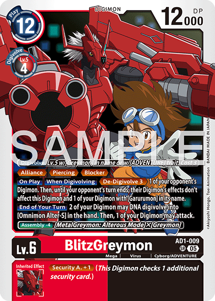 BlitzGreymon AD1-009