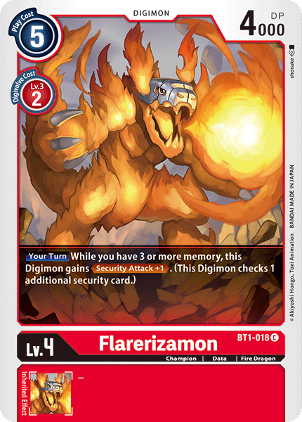 Flarerizamon BT1-018